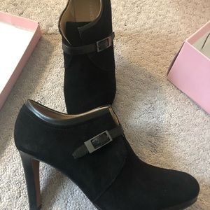 Franco Sarto Suede Bootie